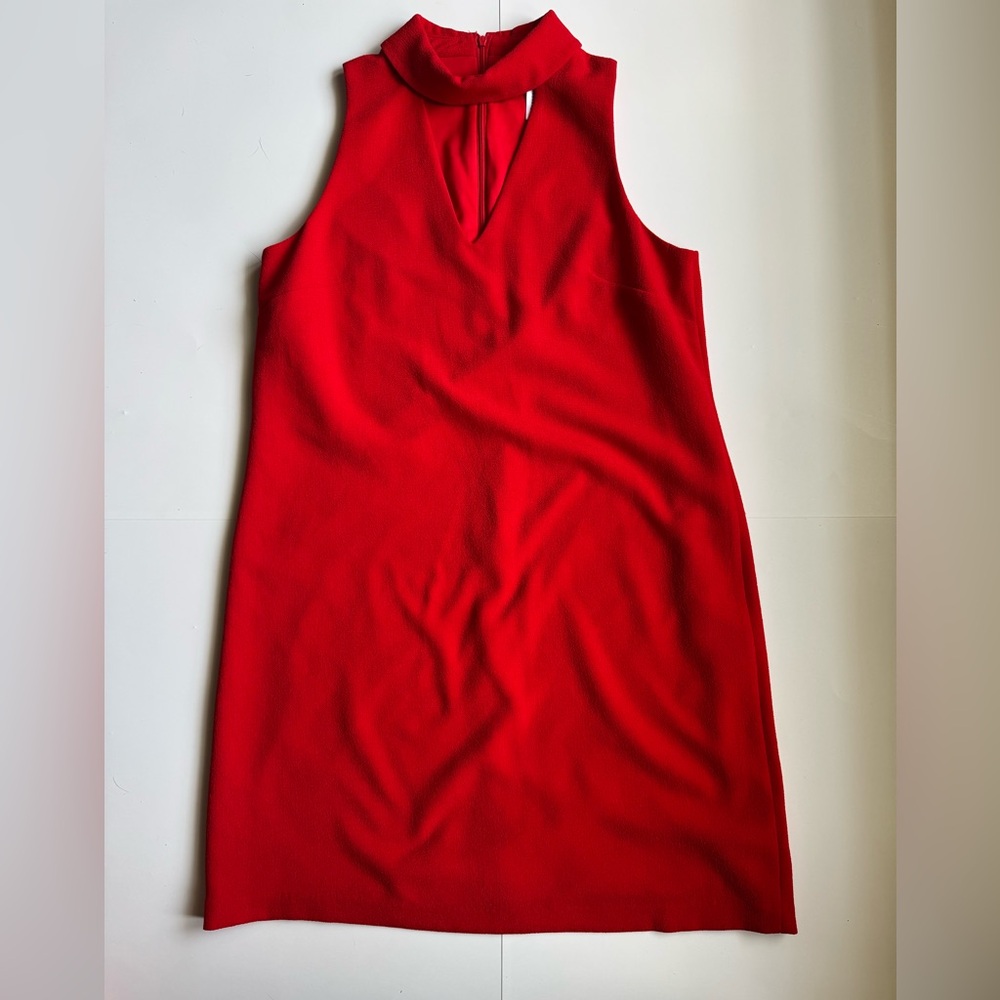 London Times Vibrant‎ Red Dress